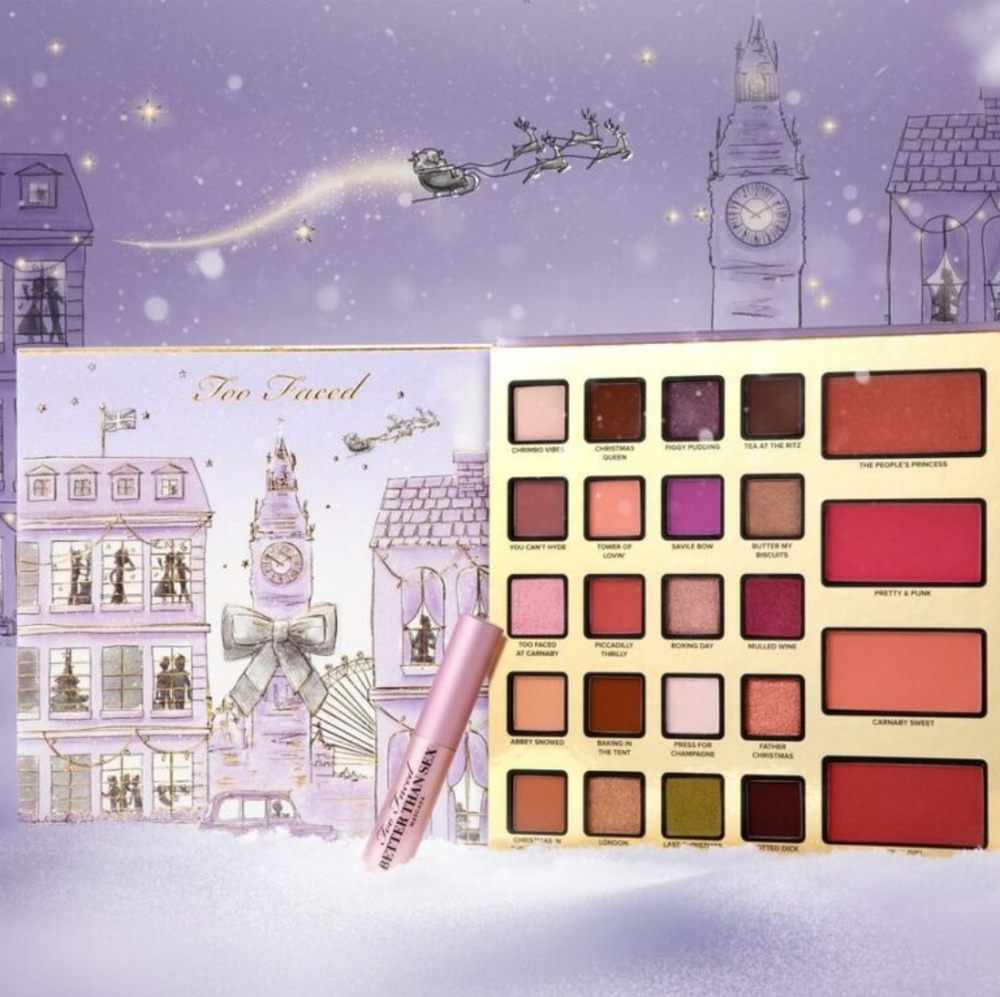 TOO FACED Christmas in London Limited Edition Makeup Collection NIB